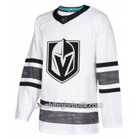 Män Ishockey Vegas Golden Knights tröja Blank Vit 2019 All-Star Adidas Authentic